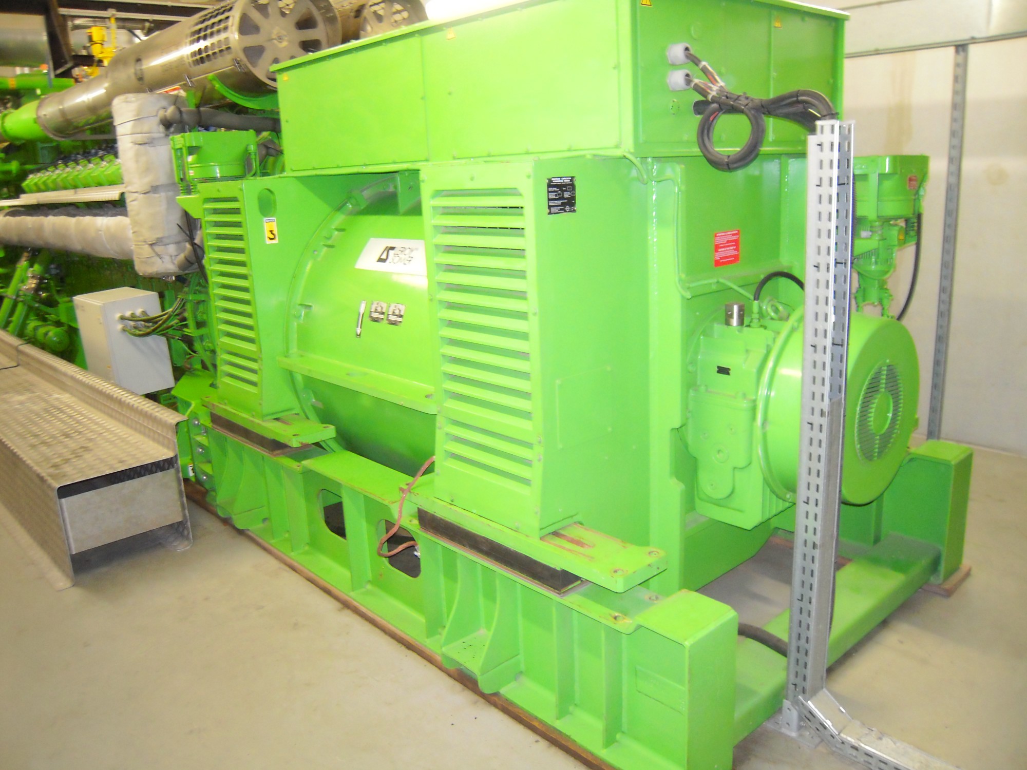 Suivi vibratoire d'un groupe électrogène